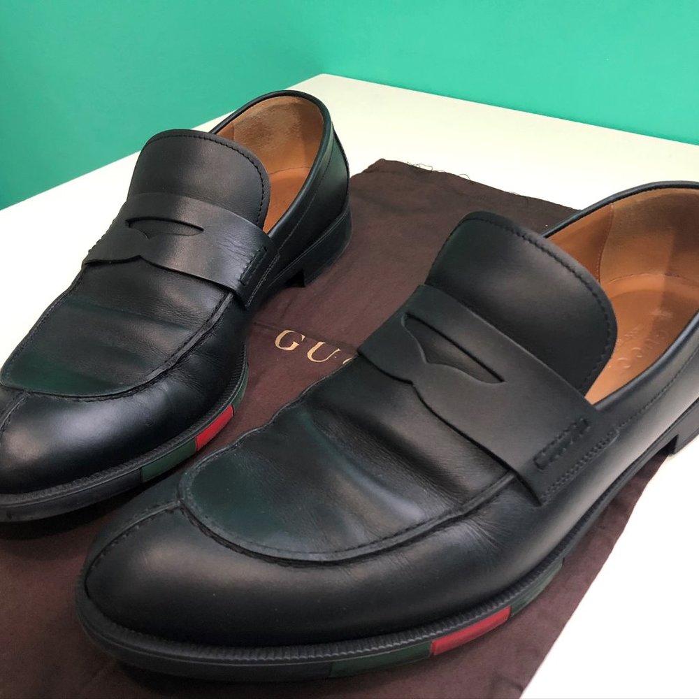 Gucci - Men's Black Slip on Loafer Dress Shoe